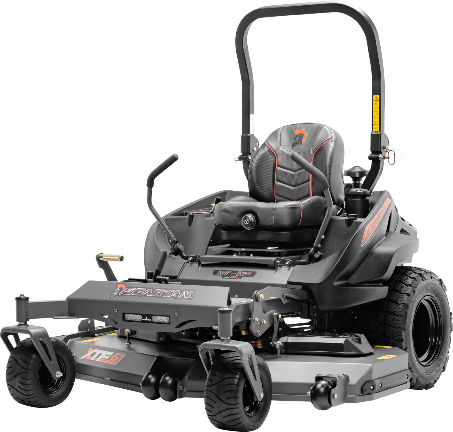 Spartan RT-HD commercial zero turn mower with 72-inch deck and radial tires
