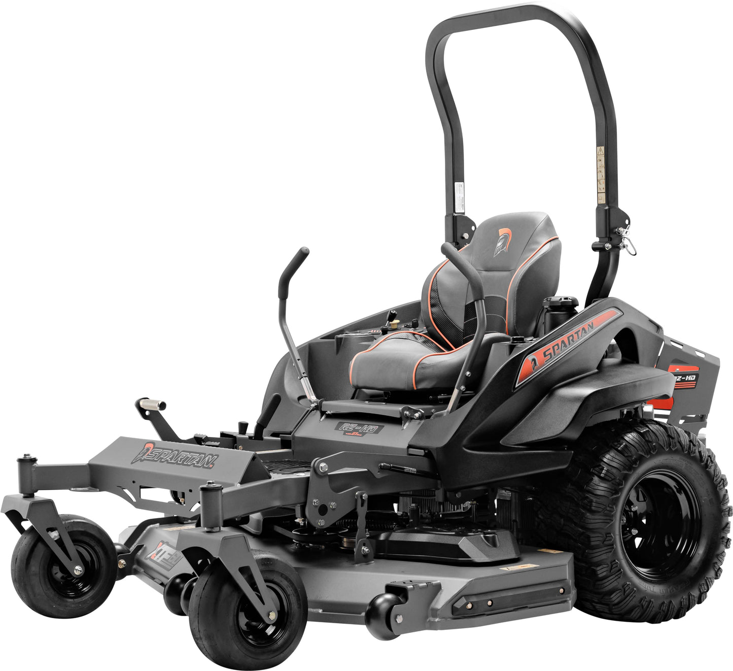 Spartan RZ-HD zero turn mower with 60-inch 7-gauge steel deck