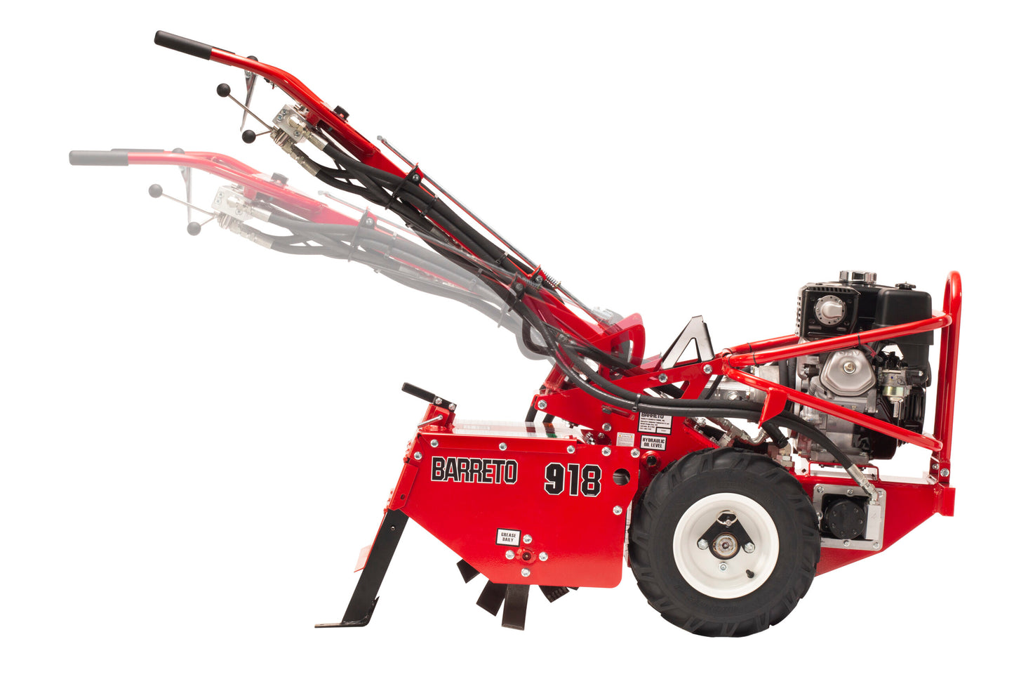 BARRETO HEAVY DUTY MID-SIZED 918 REAR TINE TILLER/CULTIVATOR