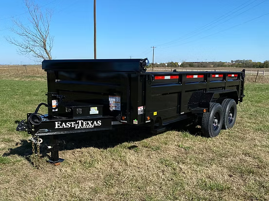 14K Dump Trailer | 14,000 LB GVWR Heavy Duty Tandem Axle