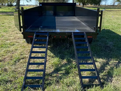 14K Dump Trailer | 14,000 LB GVWR Heavy Duty Tandem Axle