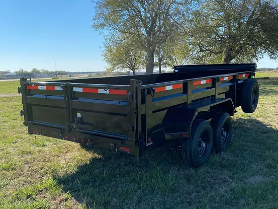 14K Dump Trailer | 14,000 LB GVWR Heavy Duty Tandem Axle