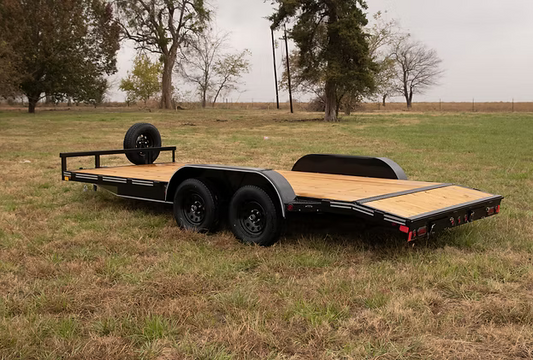 7K Tandem Axle Pipe Top Trailer with Ramp Sides | Northshore Power Equipment