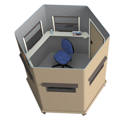 DIXIE DEER BLINDS 7′ Hex Gun DEER BLIND